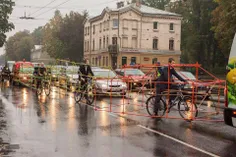 روشنگری با دوچرخه فعالان و حامیان دوچرخه‌سواری در لتونی ب
