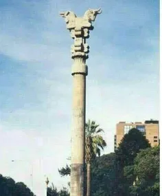 میدان ایران در کشور آرژانتین با نماد ستون تخت جمشید