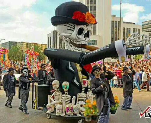 جشنواره عجیب «روز مردگان» مکزیک
