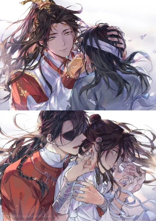 Now you can see how much he does love you...♡
Hualian  Heaven Official's Blessing
