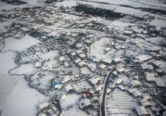 روستاهای برف زده در تنکابن