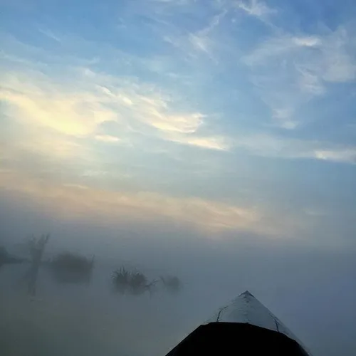 Misty Inle Lake at dawn. Speechlessly beautiful and tranq