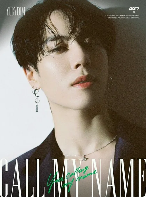 فتو تیزر تکی Yugyeom برای البوم call my name yugyeom got7