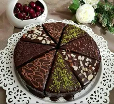 #کیک_شکلاتی_تلخ