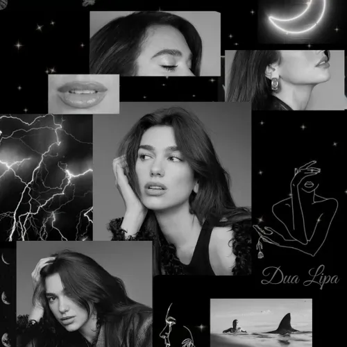 black pink dua lipa🖤