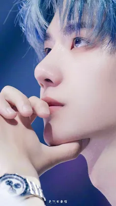 #پروف_پسرونه 💙  ✨  🌈  💫  🌀   #wang_yibo 😍 😍 😍