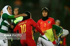 کتک کاری دختران فوتبالیست ایرانی در اصفهان + تصاویر لحظه 
