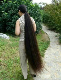 موی بلندواقعازیباست