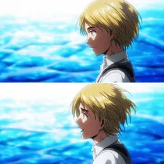 #アルミン😭 💙   #armin_arlert🌊 🍃  #shingeki~S3 ep 10🎯 💫 💥  #at