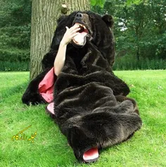 یک#طراح مد معروف جدیدا کیسه خوابی خرس مانند را طراحی کرده