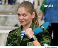 کماندوی زن از ارتش روسیه