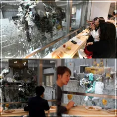 ‏در توکیو رستورانی افتتاح شده که مشرف به کارخانه‌ی بازیاف