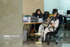 حضور یک پلنگ ایرانی رو به انقراض در ستاد انتخابات کشور، ب
