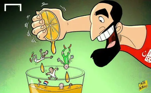 کاریکاتور جدید عمر مومانی به مناسبت تولد اردا
