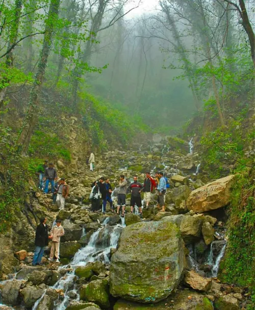 آبشار آب پری مازندران...😍😍