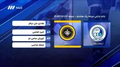 فوتبال برتر/ کارشناسی داوری بازی استقلال ملاثانی 1-2 سپاهان