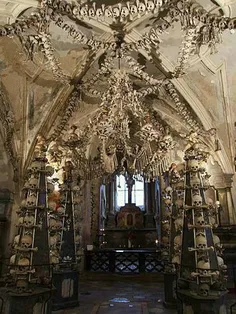 کلیسای کوچکی درجمهوری چک وجود دارد که به عنوان دکور ازاسک