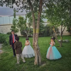 Kids at a wedding party. #Tehran, #Iran. Photo by Fardin 