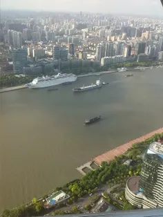 Shanghai view from Oriental Pearl Tower