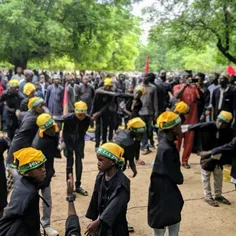 عزاداری شیعیان مظلوم نیجریه برای حضرت سیدالشّهدا (علیه‌ال