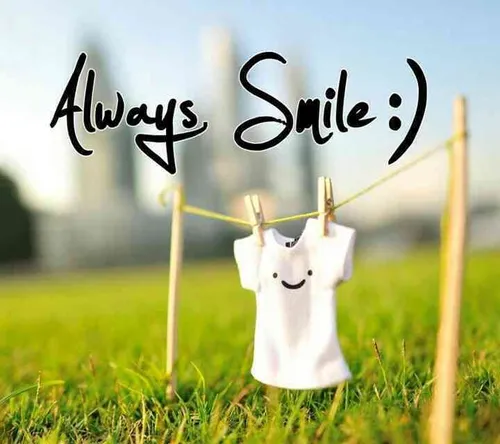 همیشه لبخند، چیزی که تو زندگیای ماشینی امروز بهش احتیاج م
