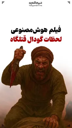 بازسازی لحظات جان‌سوز گودال قتلگاه با هوش‌مصنوعی از نگاه 