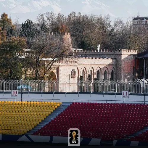 تمرینات تیم ملی در استادیوم شهر بیشکک❤🇮🇷💪