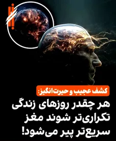 تحقیقات جدید نشان می‌دهند که پیری مغز به گذر زمان مربوط ن