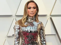 Jennifer Lopez literally shone at the Oscars in a dress t