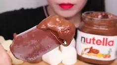 بستنی و نوتلا🍨🍫🍮