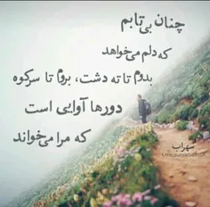 من نمی دانم که چرا میگویند: