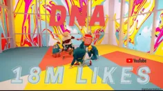 موزیک ویدیوی "DNA" به ۱۸ میلیون لایک در یوتیوب رسید ، به 