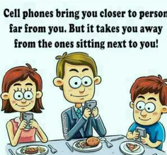 موبایل، شما رو به آدم هایی که ازتون دور هستن نزدیک میکنه 