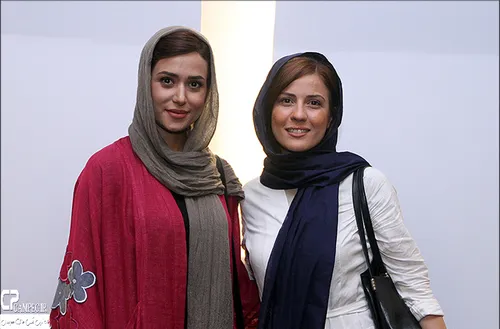 پریناز ایزدیار و سارا بهرامی در اکران خصوصی فیلم عصر یخبن