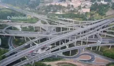 🔺شهر چونگ کینگ چین، یکی از پیچیده ترین پل های جهان