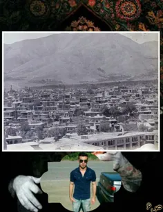 نمای شهر سنندج وآبیدر در زمان قاجار
