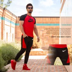 ست تیشرت و شلوار مردانه Nike مدل M9701