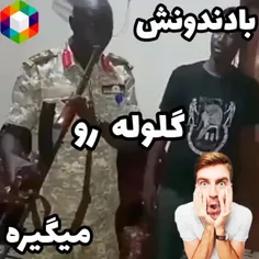 با دندونش گلوله رو میگیره 😱