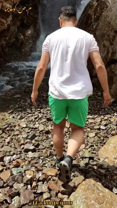 آبشار برگ جهان🥰💞