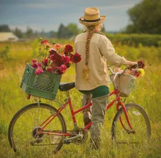 بـا دوچـرخـه بـری تـو دل طـبـیـعـت🚲🥰