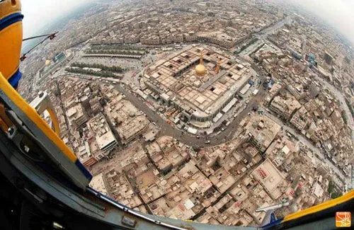 عکس هوایی از بین الحرمین