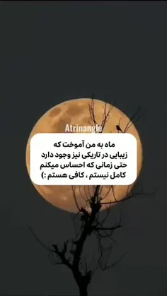 ماه به من آموخت که...