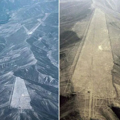 این باند فرودگاه باستانی با قدمتی 3 هزار ساله در 3000km ج