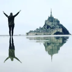 @clemy75 in mont saint michel, one of the most beautiful 