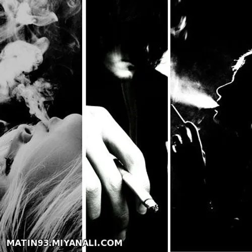 دختری که عاشق سیگاره از ریه هاش میگذره