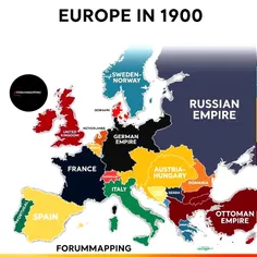 اروپا در ابتدای قرن بیستم میلادی