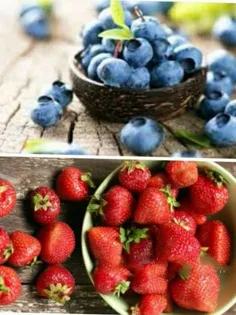 🍓 خوردن توت فرنگی و بلوبری می‌تواند در طولانی مدت خطر حمل