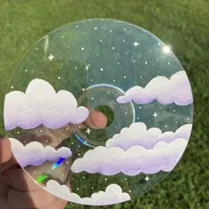 نقاشی روی سیدی💿☁