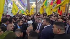 💥اقامۀ نماز بر پیکر شهید نیلفروشان در حرم امام حسین(ع) تو