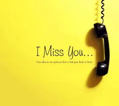 i miss u